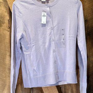 GAP Purple Cardigan